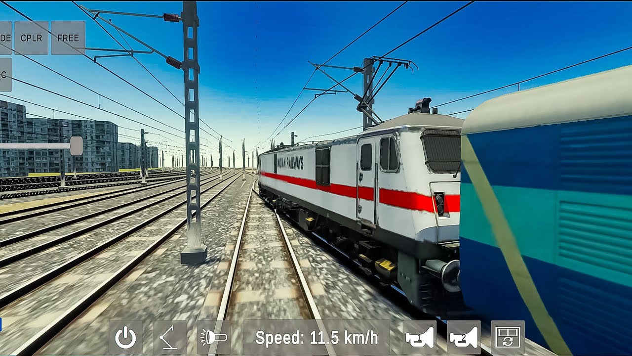 🚂🚃 New Dow. Train Sim IN Mobile Testing Beta ] WAP-7 ICF New Launch Game Play 