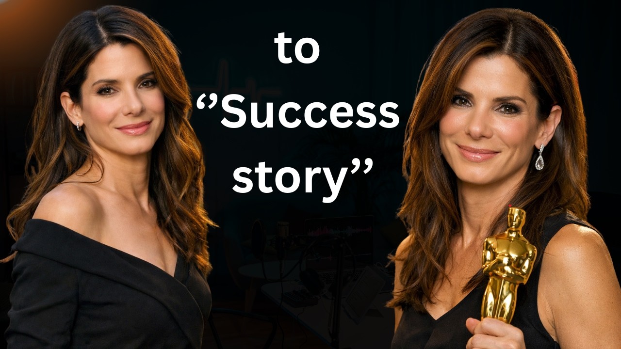 From Rejection to Oscar 🏆 | Sandra Bullock’s Inspiring Journey | Hollywood Motivation