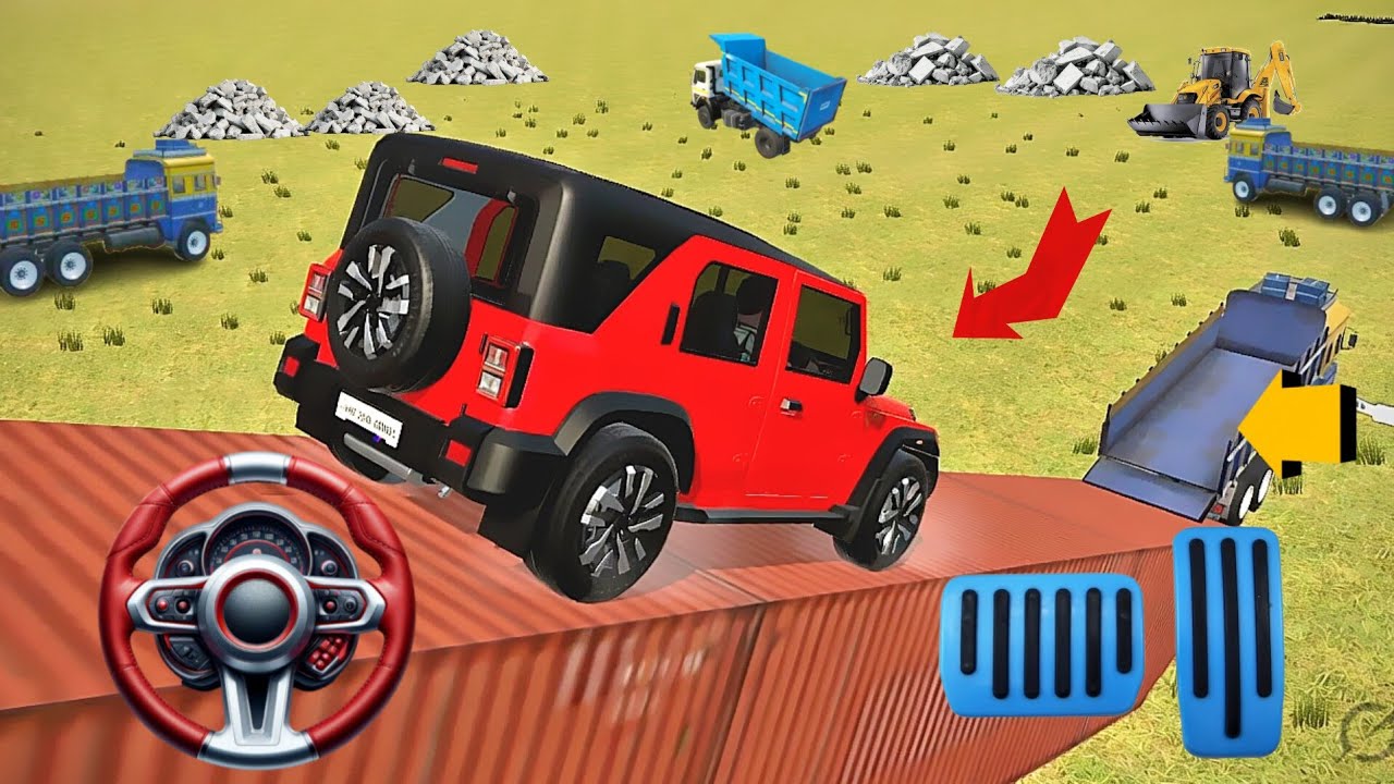 😱Heavy Loading Challenge🔥 Truck Mein pajero + DJ Setup | Ultimate Gaming Fun 🤣 #dj #tractor