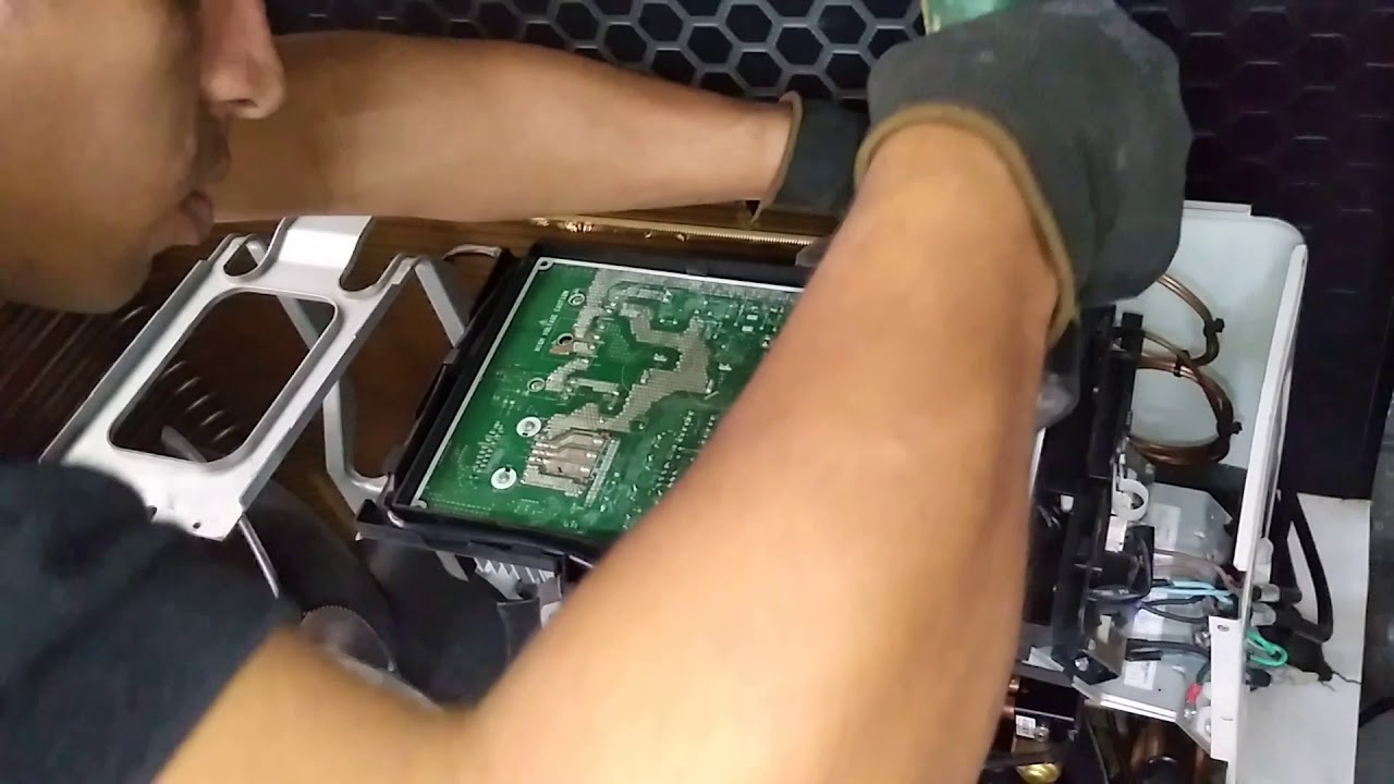 Conhecendo a placa de um multi split LG inverter