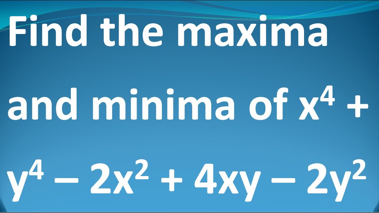 MA25C01| MA3151|Maxima and minima in Tamil|Maxima and minima for functions of two variables in Tamil