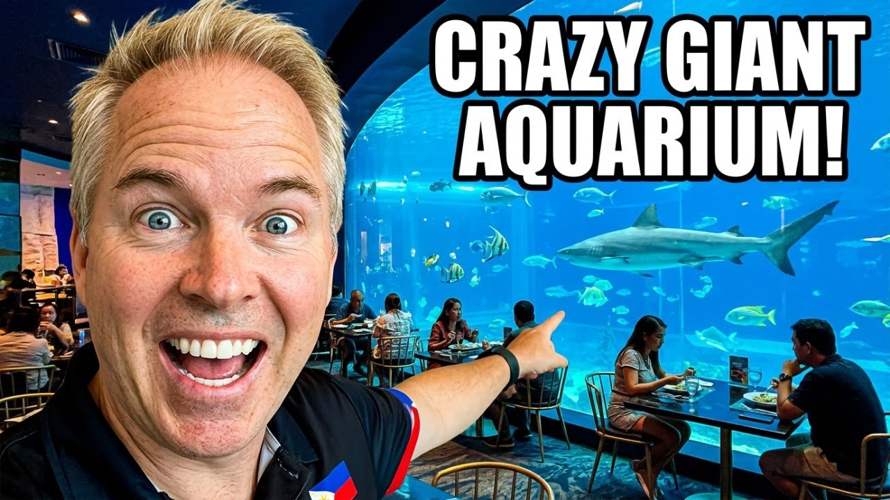 Cebu's Best Kept Secret | Giant Aquarium Restaurant Tour