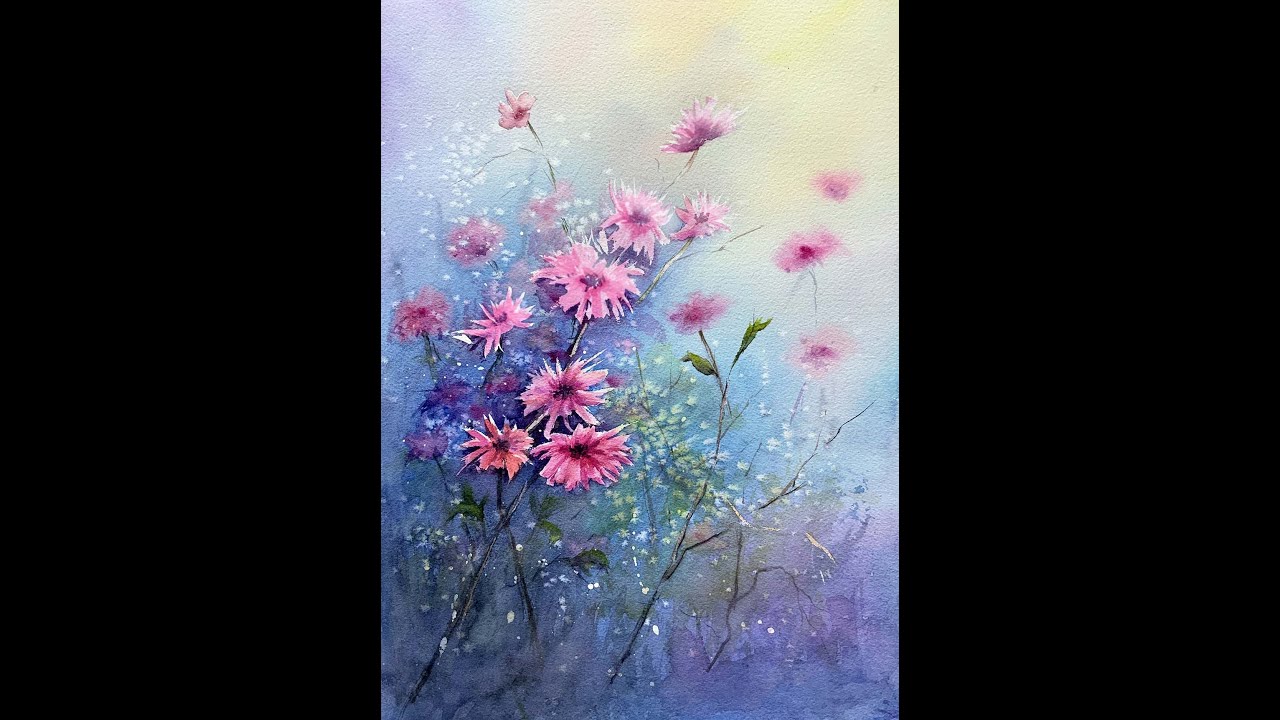 SENTEURS aquarelle 26x36 - L'Atelier de Proxy - Aquarelliste