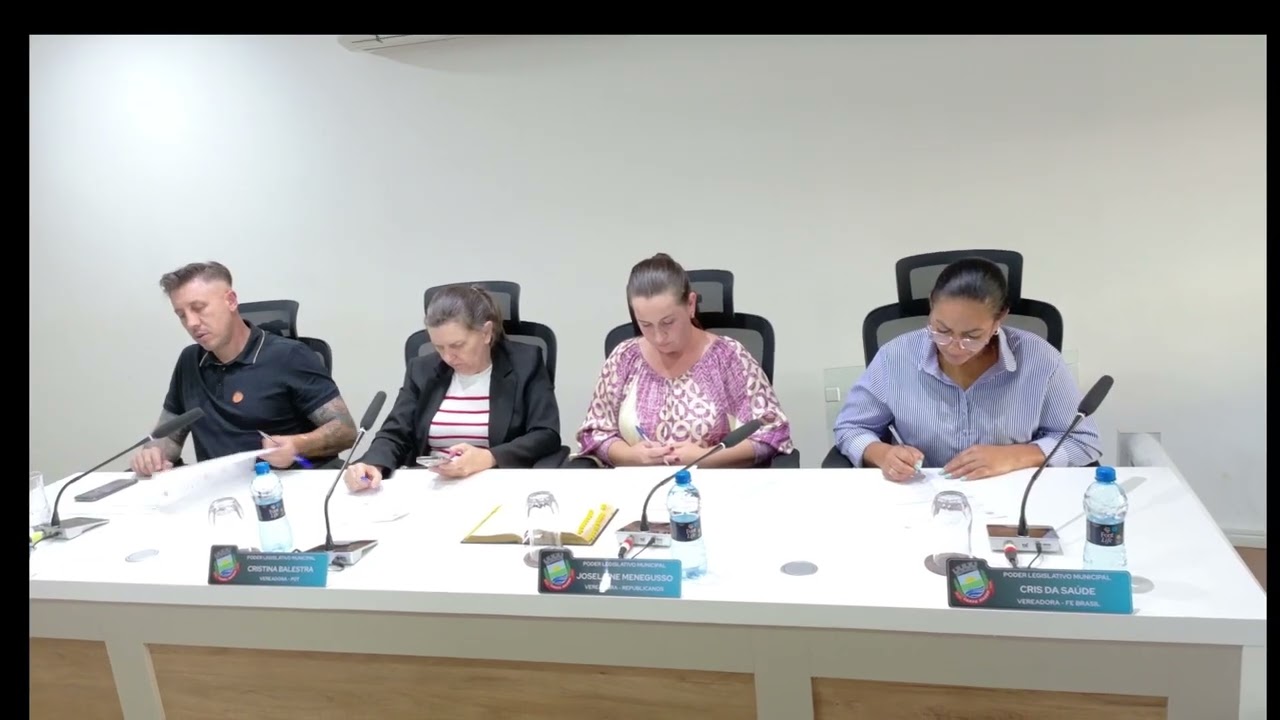 Tranasmissão da Câmara de Vereadores e Vereadoras