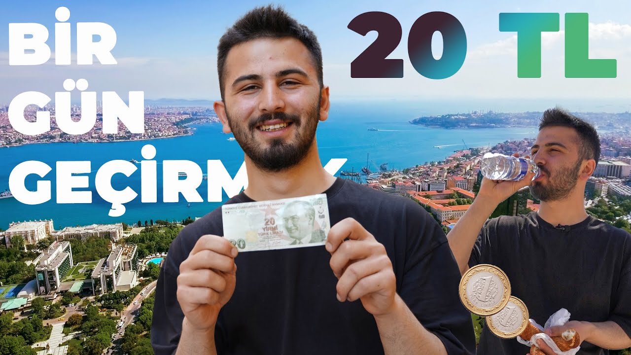 20 TL İLE BİR GÜN GEÇİRMEK !  W/ İSTANBUL