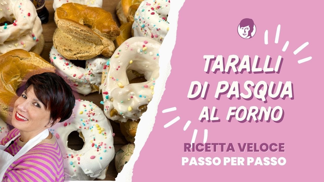 Taralli di Paqua al forno: ricetta antica | Antonietta Polcaro