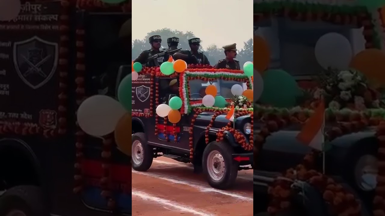 Republic day 2026 special occasion in Ghazipur police line #republicday #ghazipur #police #26january