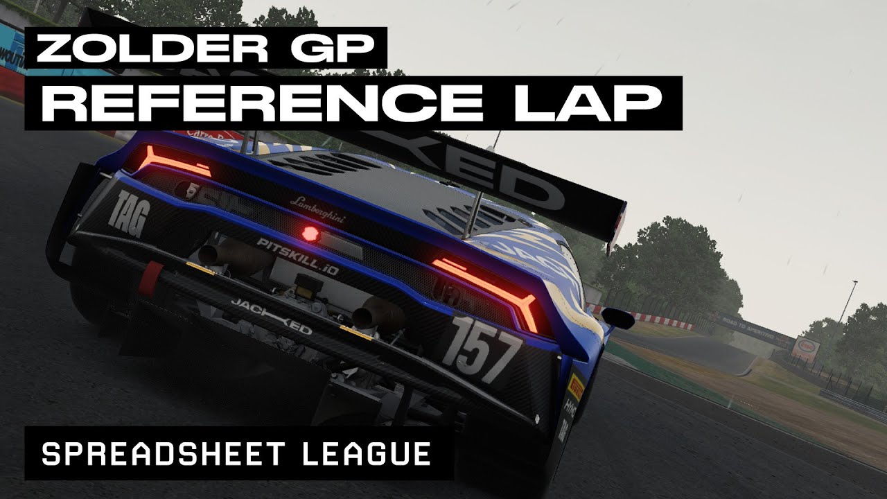 Zolder GP Reference Lap - DTM GT3 - Spreadsheet League Season 3
