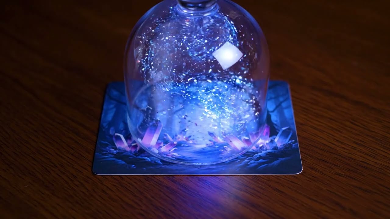 魔法の硝子（ガラス）ASMR：ミニチュアで世界を閉じ込める