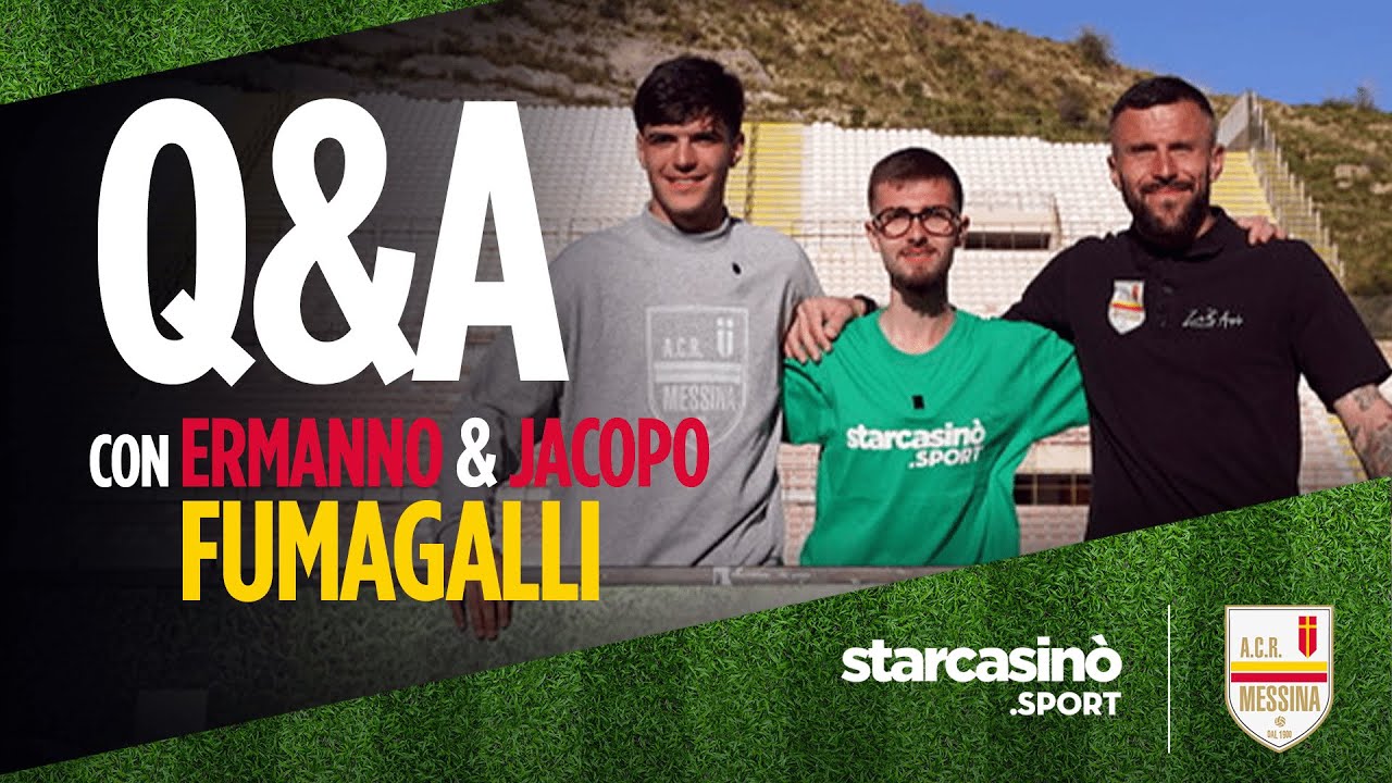 Q&A con i Fumagalli - Padre e figlio insieme al Messina | StarCasinò.Sport