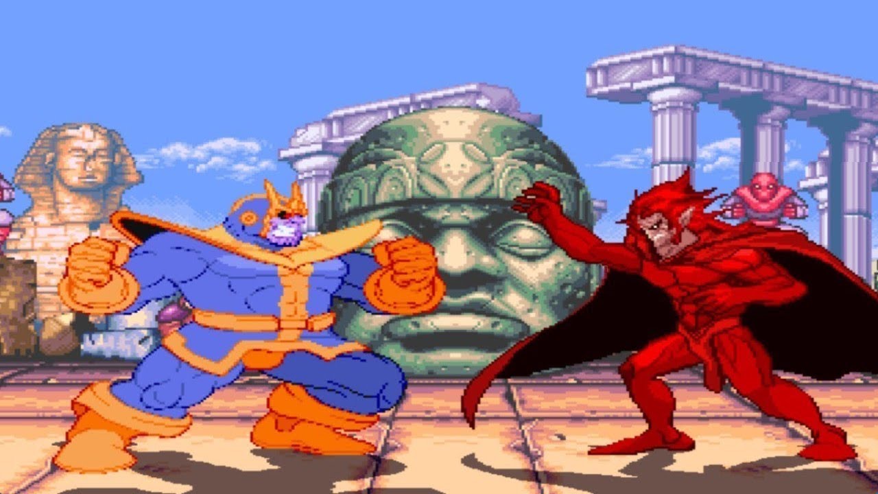MEPHISTO vs THANOS - Final Chaos Fight🔥Marvel Mugen Hell Comics Tribute 2024