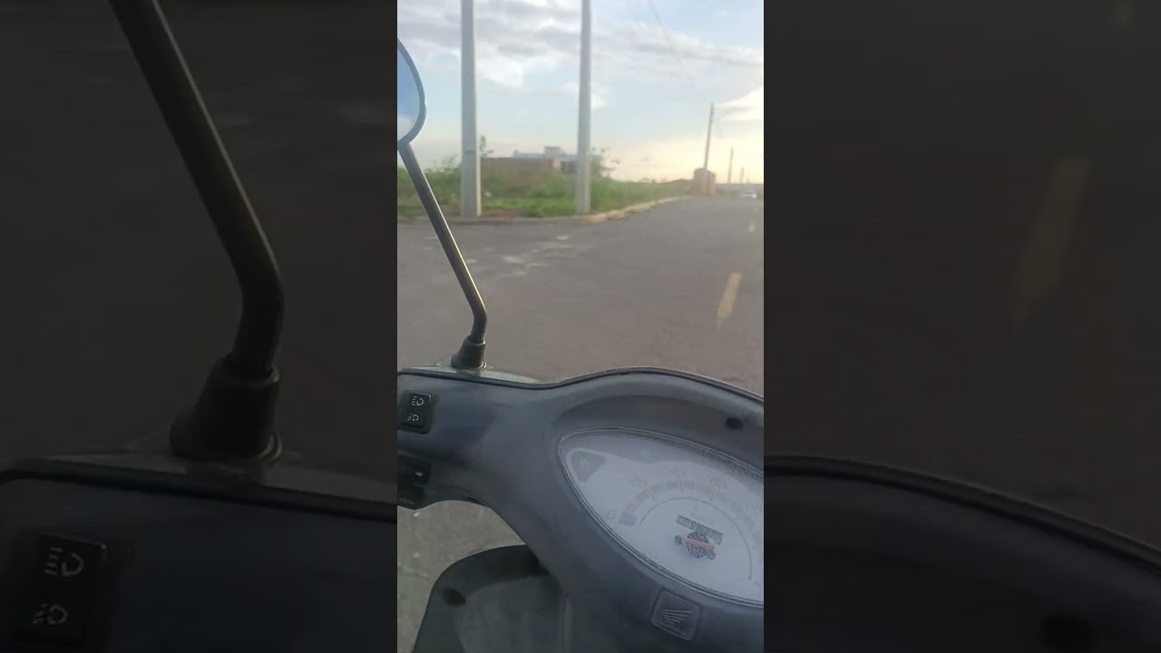 Volta por Guaraciaba do Norte com meu filho de biz 100 cc