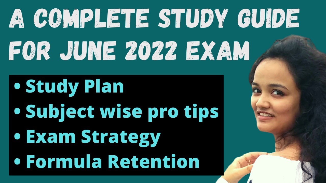 Complete Study Guide for CMA Inter June 2022 || #thewittyturtle #cmainter