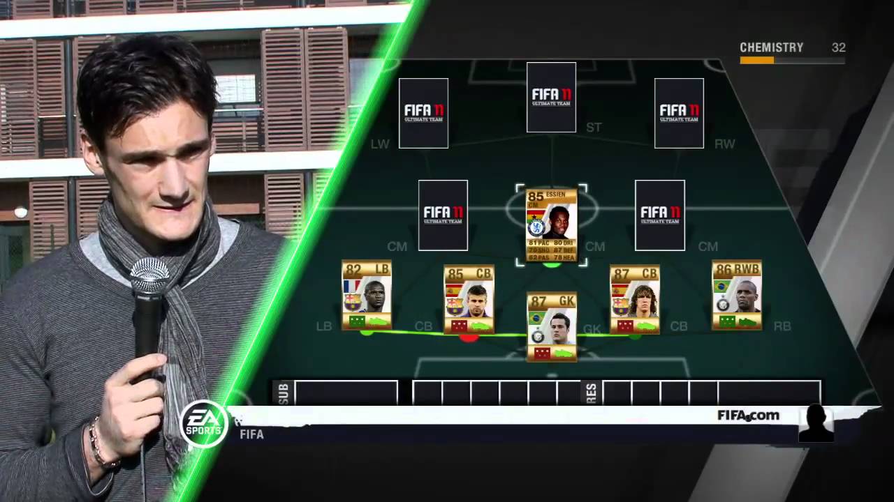 FUT 11 - L'&eacute;quipe de r&ecirc;ve d'Hugo Lloris