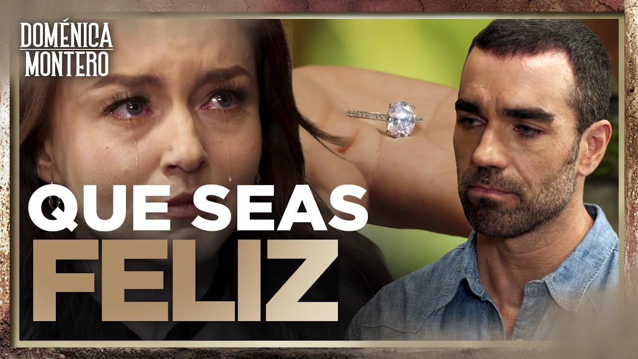 Luis Fernando le desea a Dom&eacute;nica que sea feliz con Max | Dom&eacute;nica Montero 3/4 | Cap&iacute;tulo 40