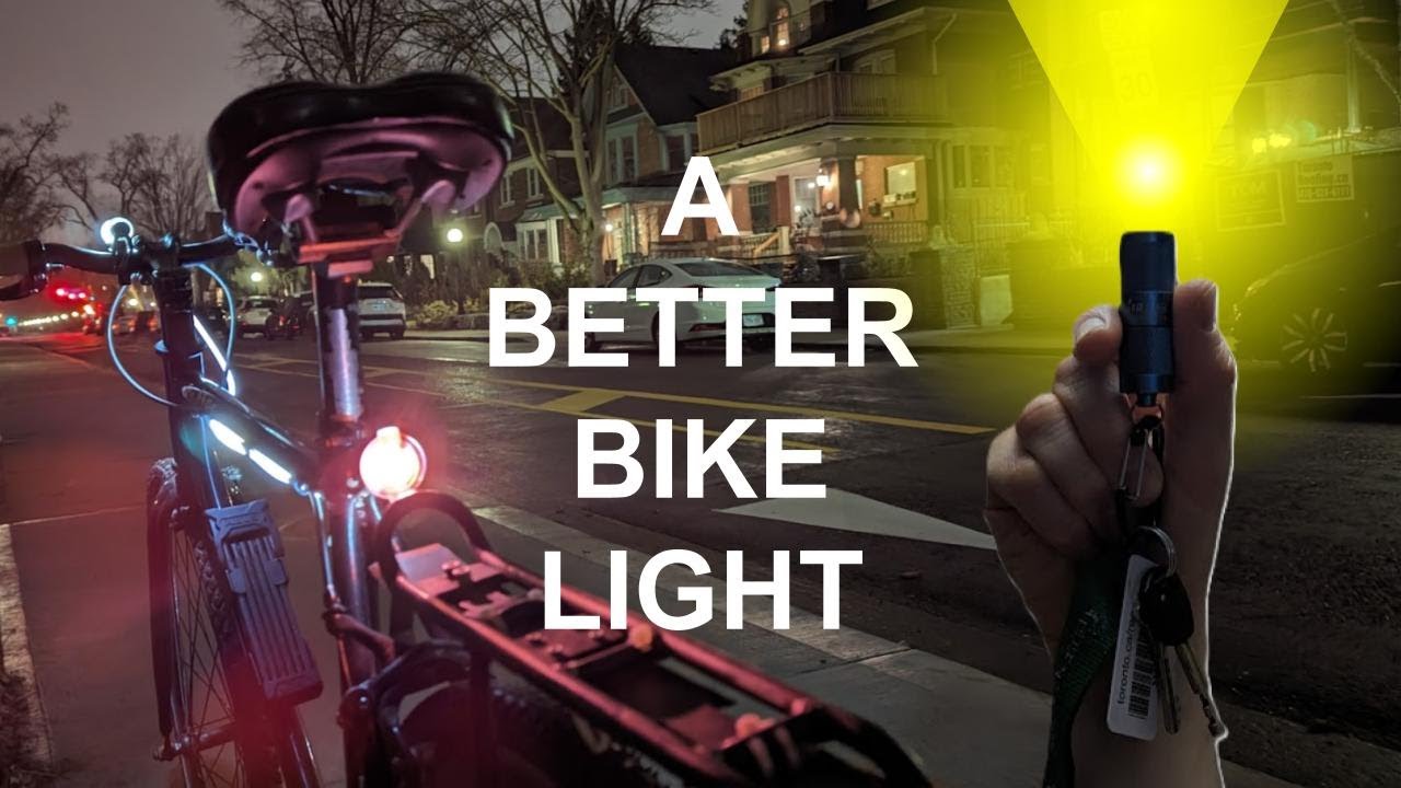 DIY Fiber Optic Bike Light - On a Key Chain!