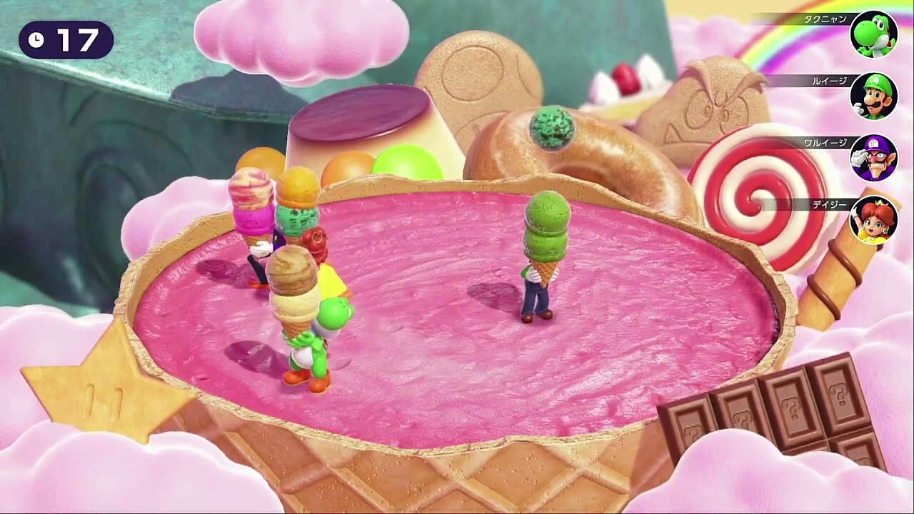 【マリオパーティ スーパースターズ】アイスキャッチ