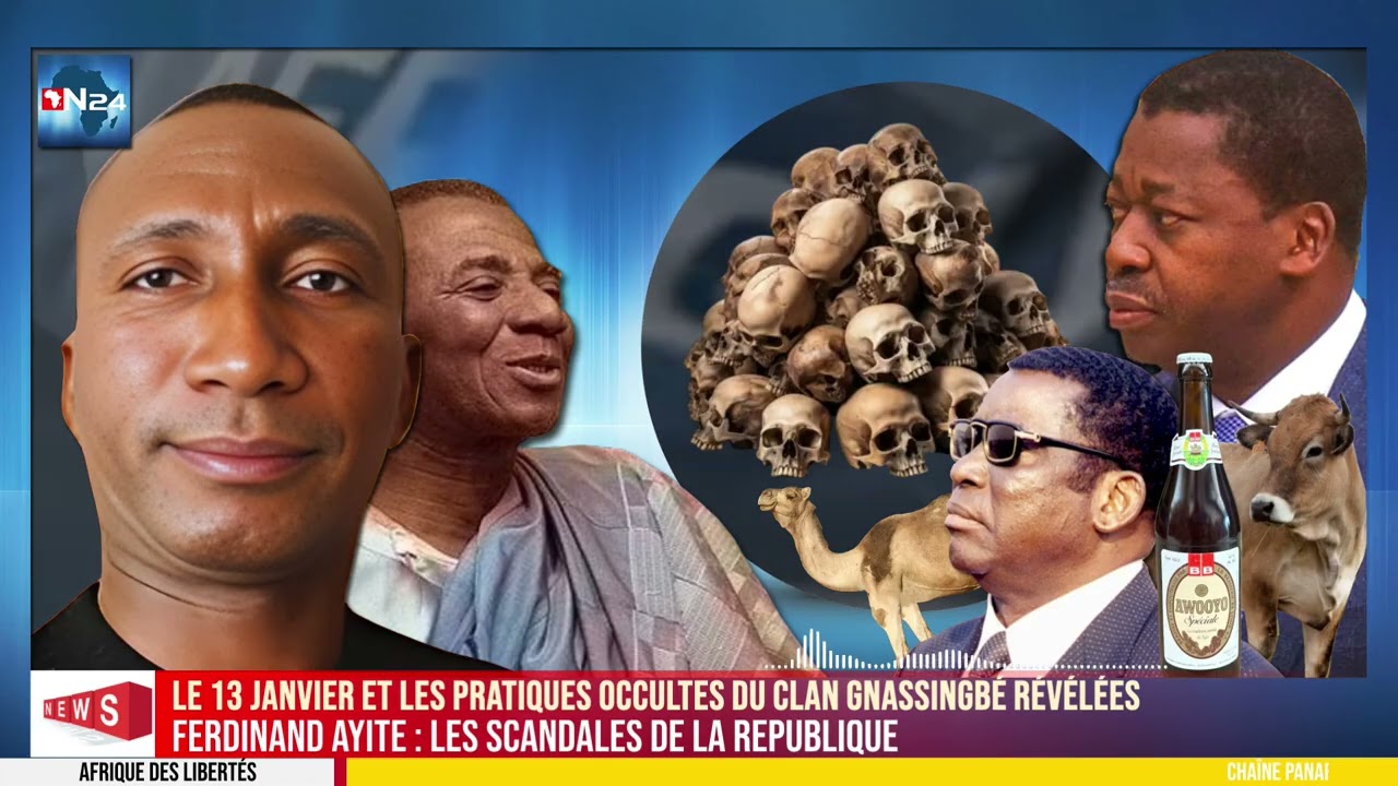 FERDINAND AYITÉ : LE 13 Janvier et les pratiques Occultes du clan Gnassingbé révélées