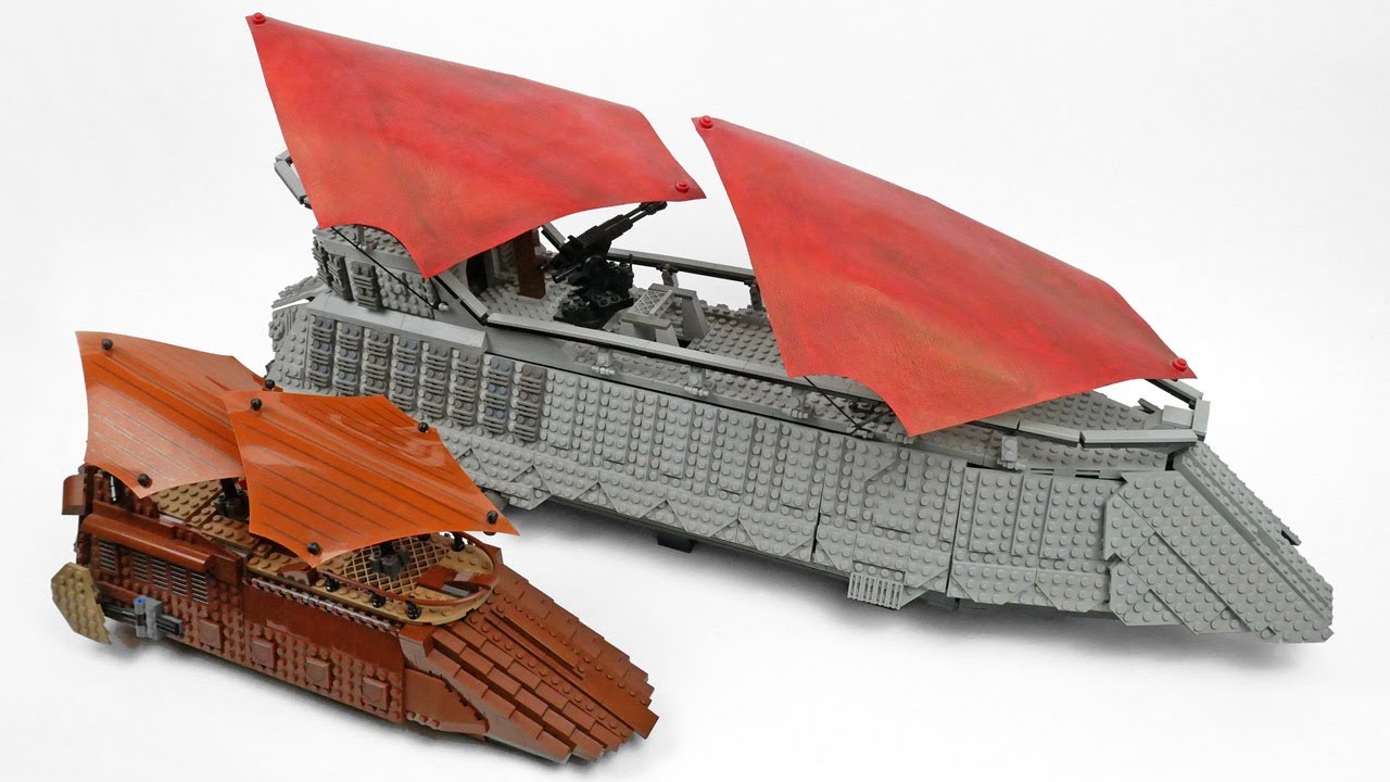 Custom LEGO Sail Barge (Designed by BaronSat)