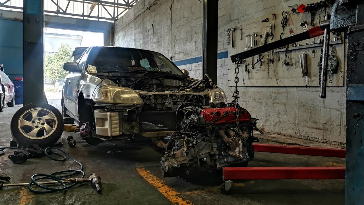 Honda Ballade 160i Engine Replacement