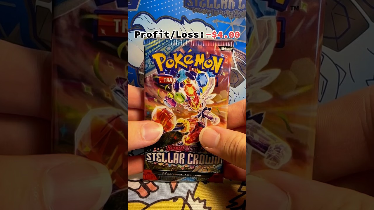 Pokémon Scarlet and Violet Stellar Crown Booster Pack Opening Day 5! 