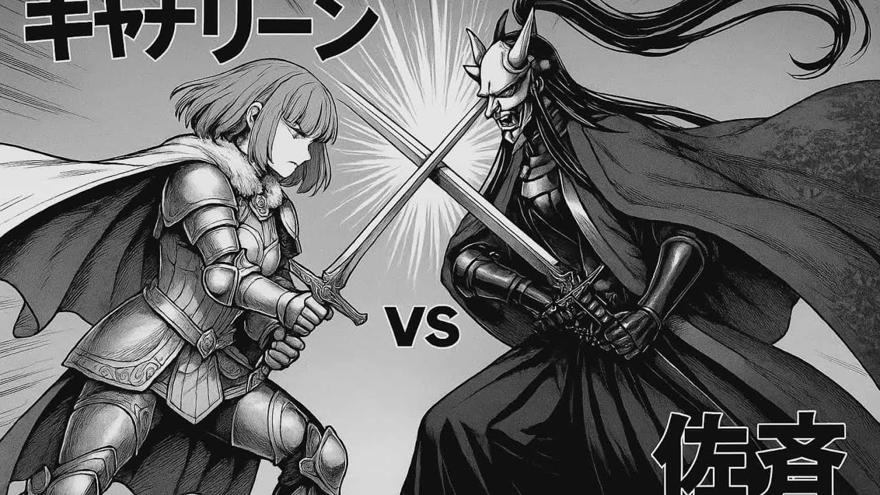 Catherine vs Sasaki (Majo taisen) 