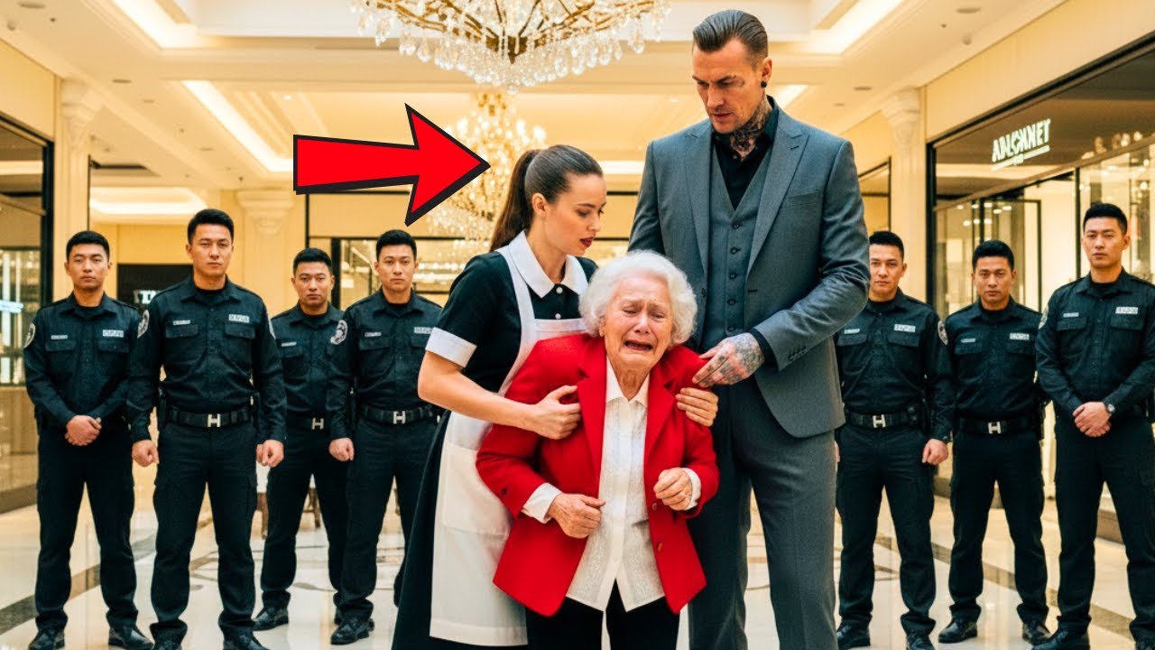 THEY MOCKED THE MALL CLEANER FOR HELPING AN OLD WOMAN, NOT KNOWING SHE WAS THE MAFIA BOSS’S MOTHER.