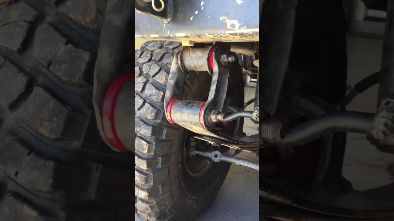 Leaf spring bushing removal replacement