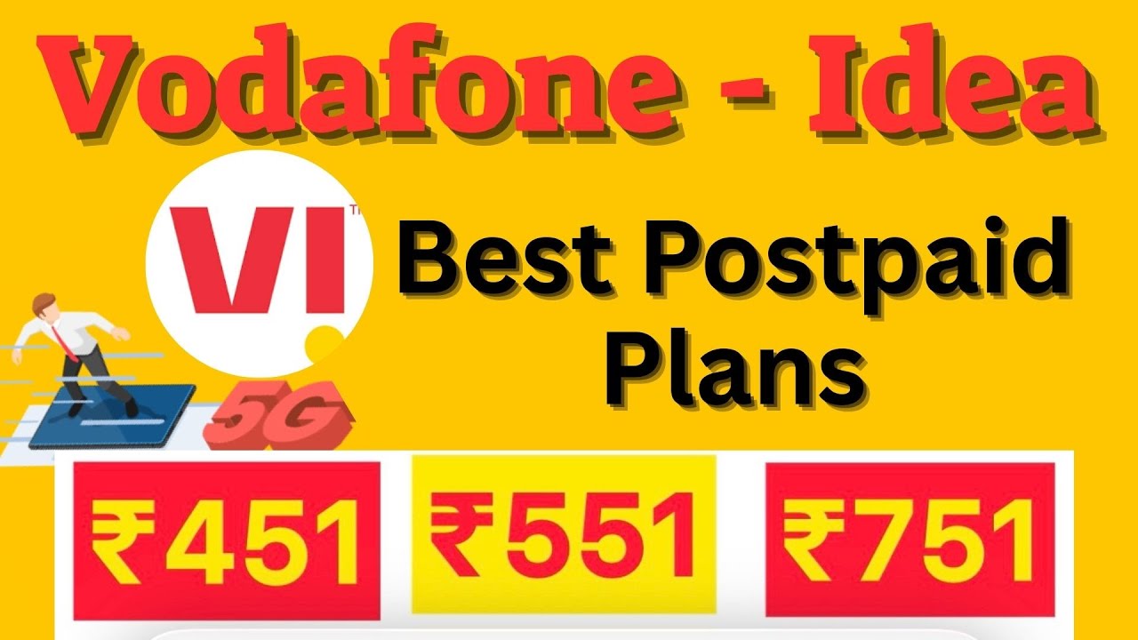 Best Postpaid Plans from Vi (Vodafone Idea)