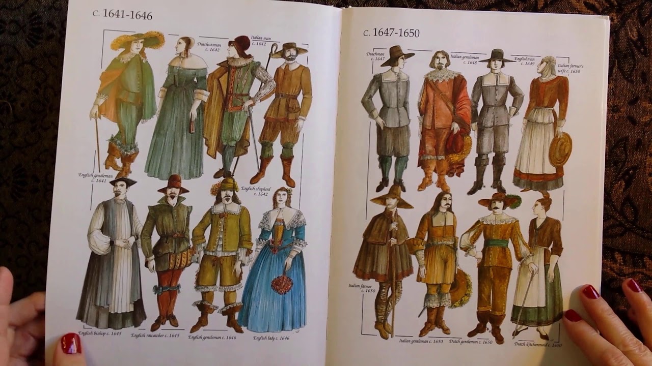 ASMR | MORE! History of Western Costume - Part Two - Whispered Reading Library Book Popular Request!