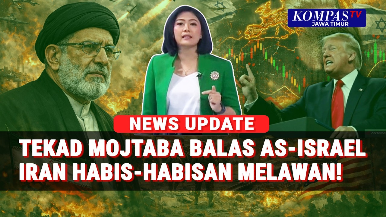 Adu Ancaman Mojtaba vs Trump, Perang Iran–AS–Israel Terancam Makin Panjang & Meluas!