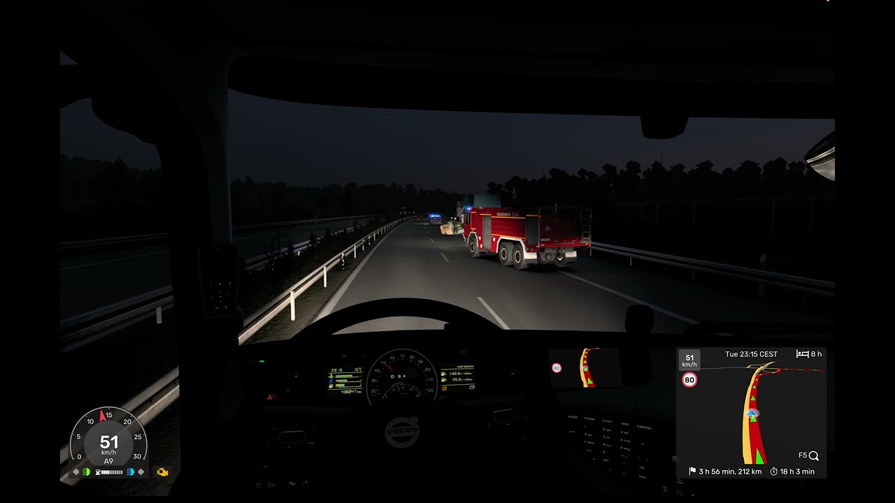 Euro Truck live accident  truck accident  #accident #eurotrucksimulator2