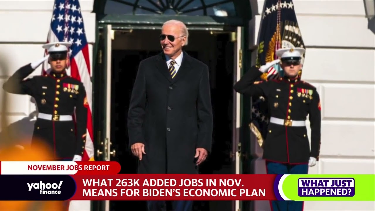 What November&rsquo;s jobs report means for Biden&rsquo;s economic plan