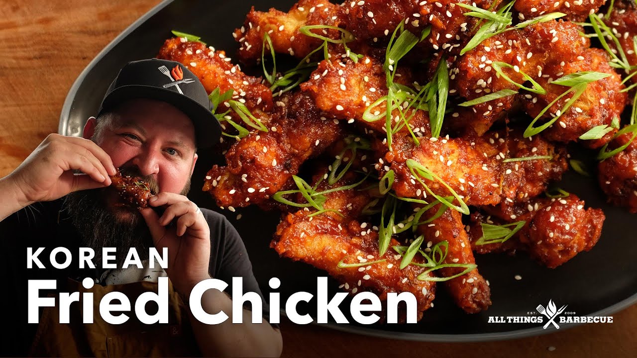 Korean Fried Chicken That's Double Fried And Ultra Crispy