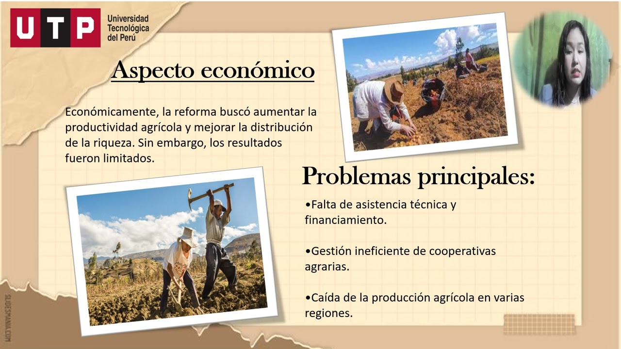 PROBLEMA Y DESAFIOS EN EL PERU ACTUAL - LA REFOMAR AGRARIA PA