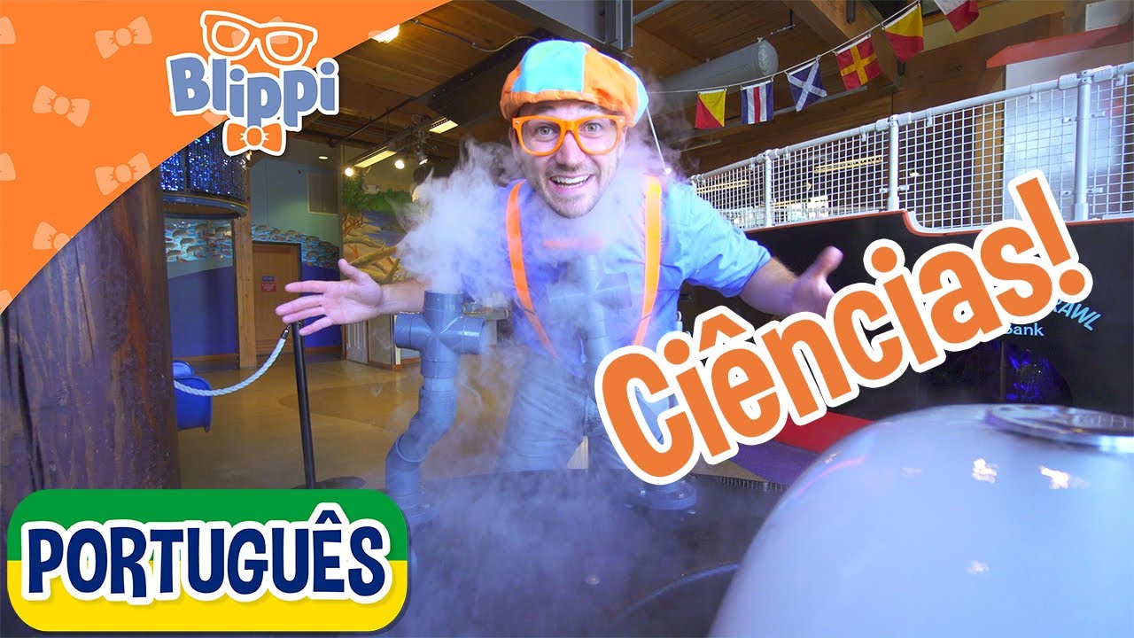 Blippi Português Visita um Museu de Ciências | Vídeos Educativos para Crianças | Aventuras de Blippi