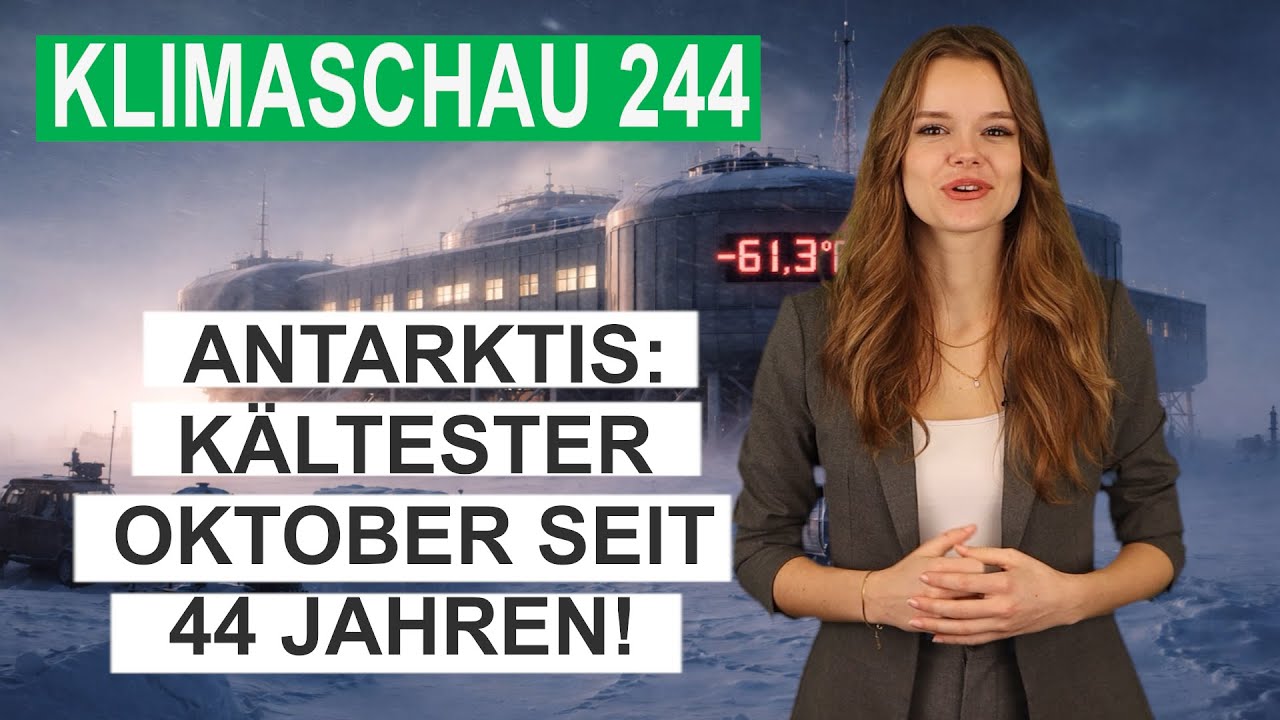Antarktis: kältester Oktober seit 44 Jahren! Klimaschau 244