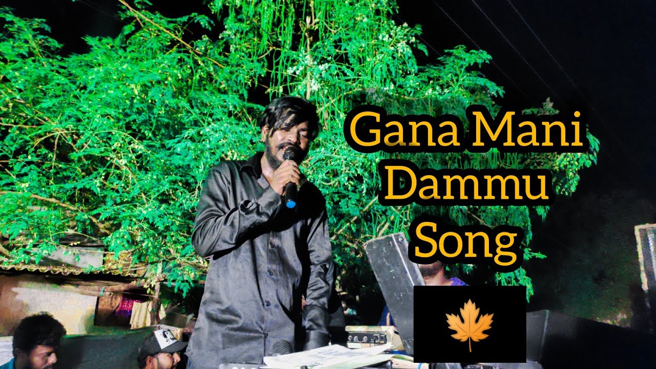 Gana Mani Dammu song 🍁🍁