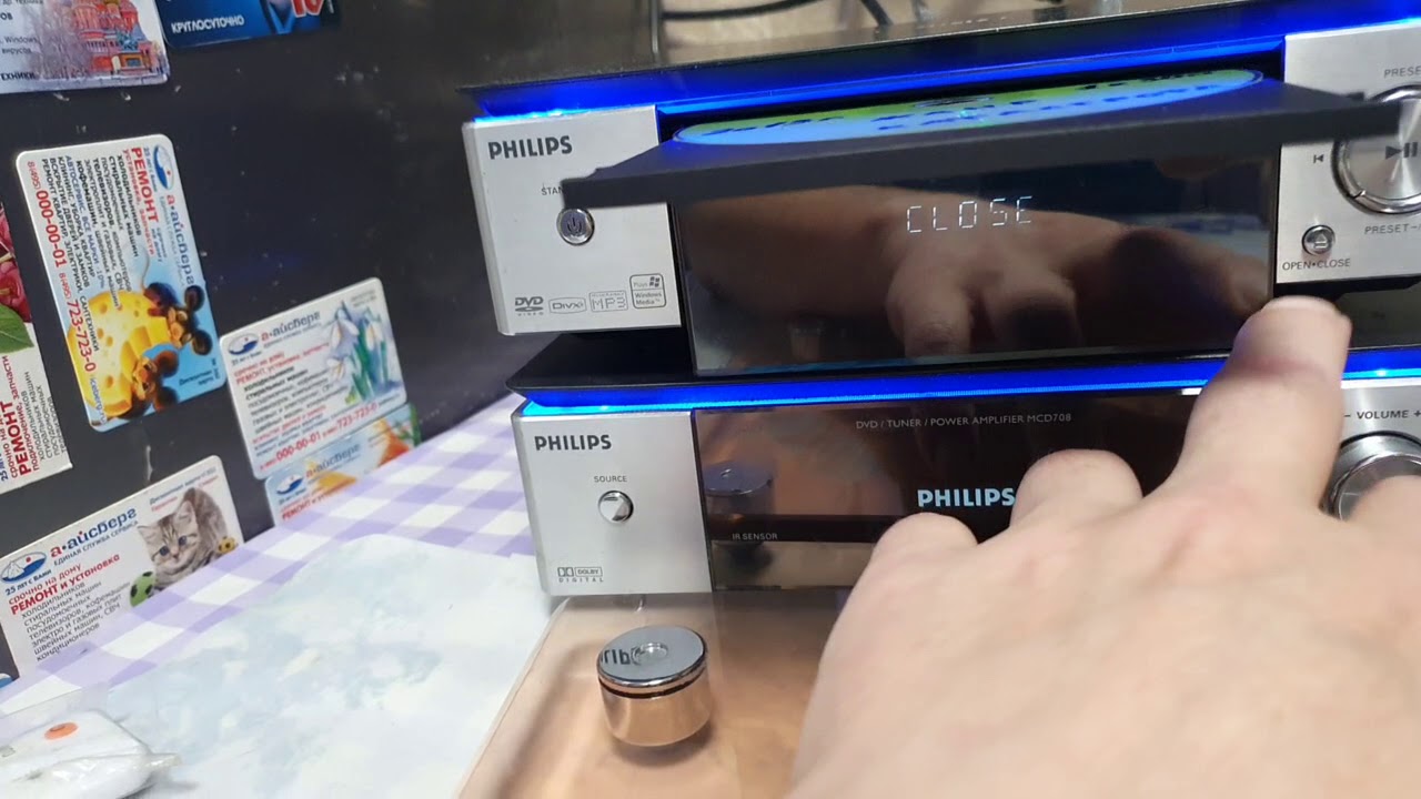 PHILIPS micro theatre MCD708.№476