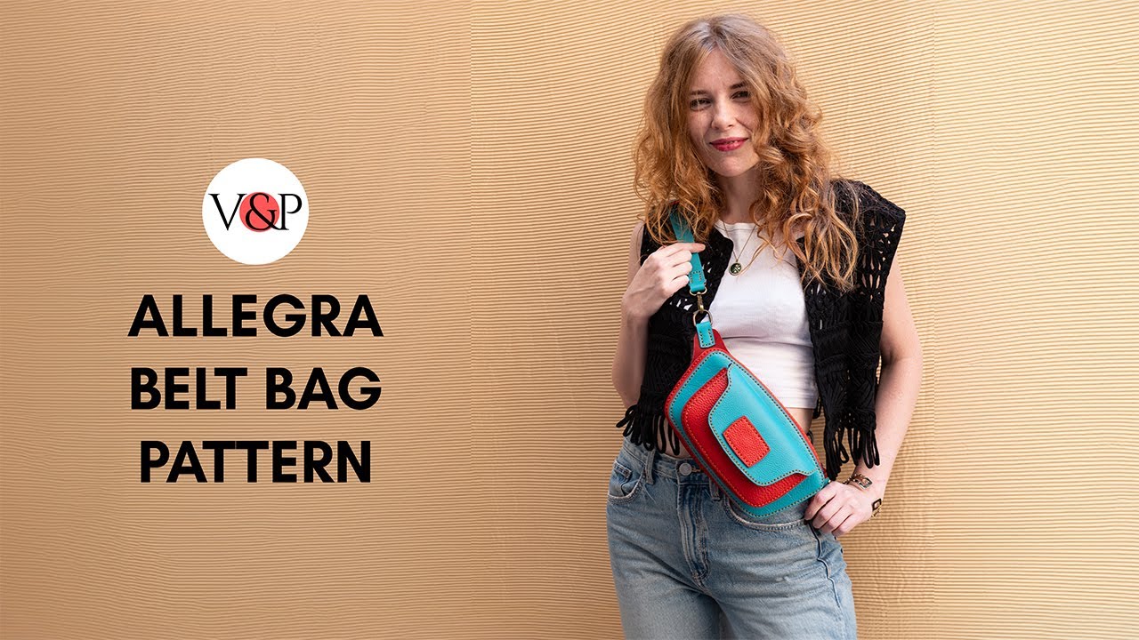 How to Make  the Allegra Belt Bag (Link to Pattern in Description)