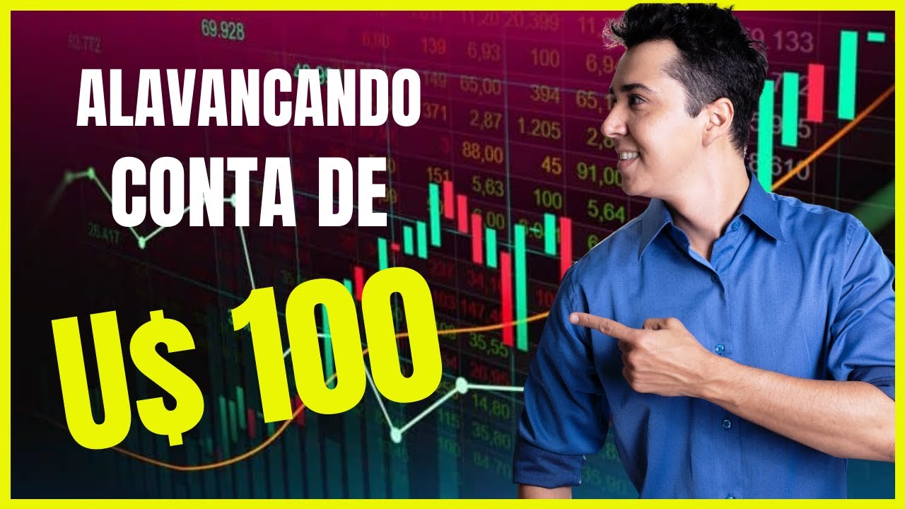 Forex - Alavancando Conta Real de 100 D&oacute;lares - Operando XAUUSD