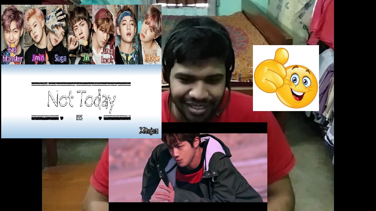 BTS NOT TODAY MV REACTION(My 1st K-POP REACTION)