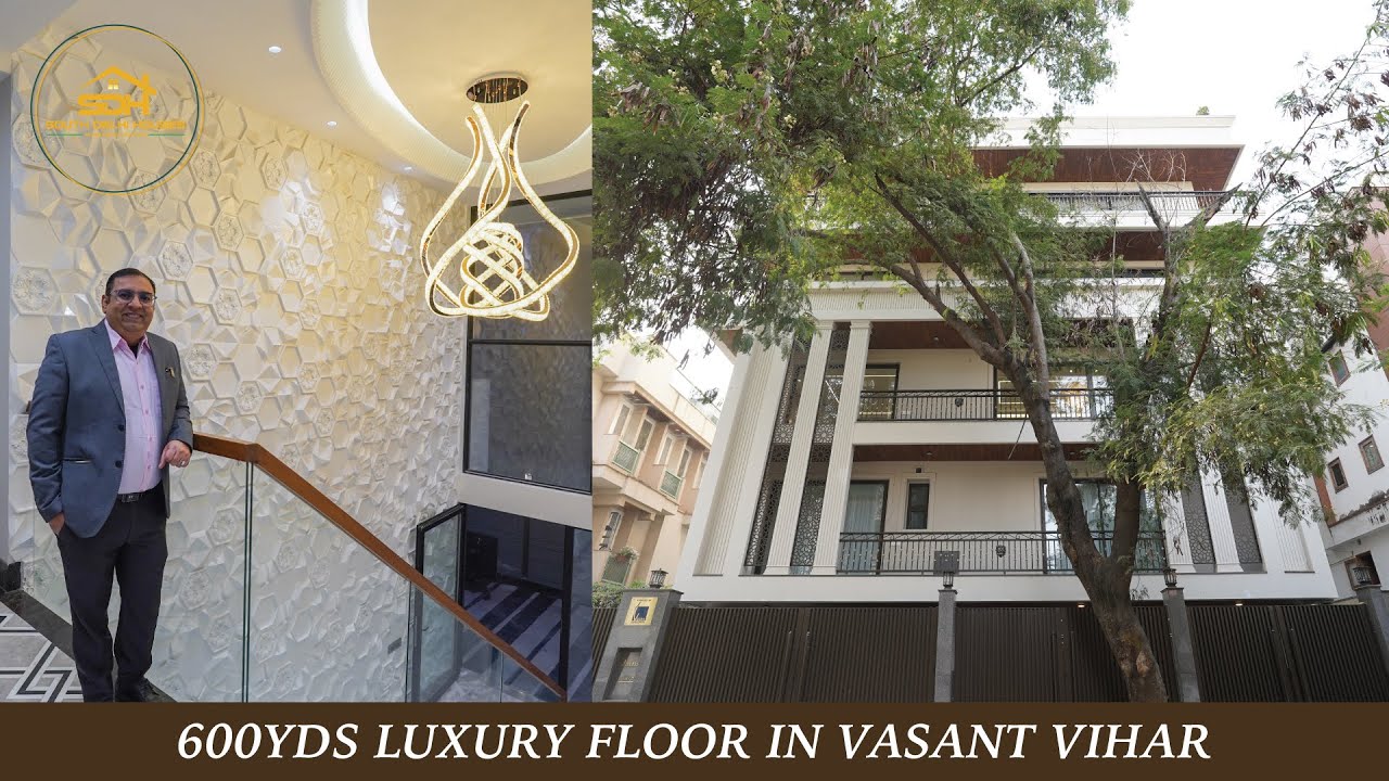 600YDS LUXURY FLOOR IN VASANT VIHAR