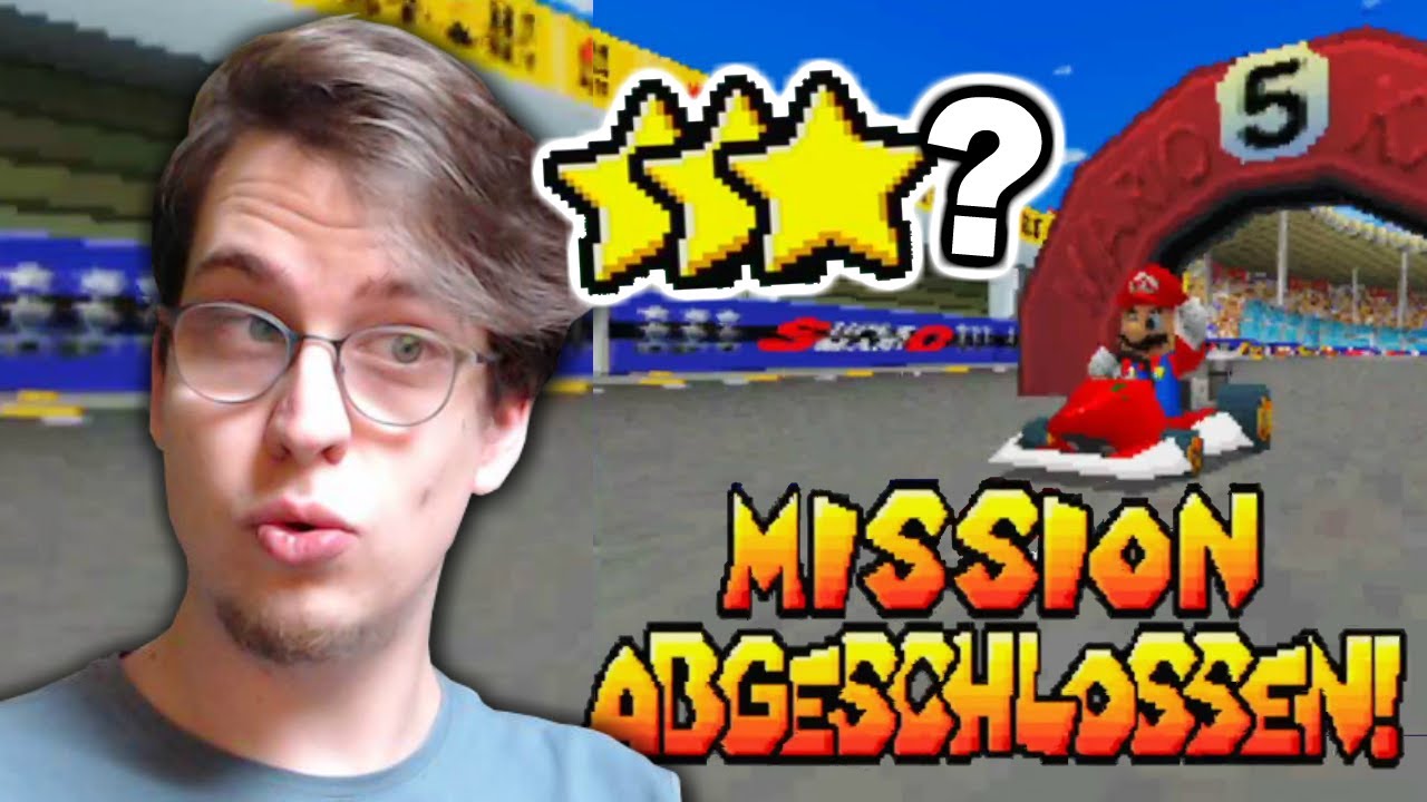 Kann ich 3 Sterne in allen Mario Kart DS Rennmissionen holen?