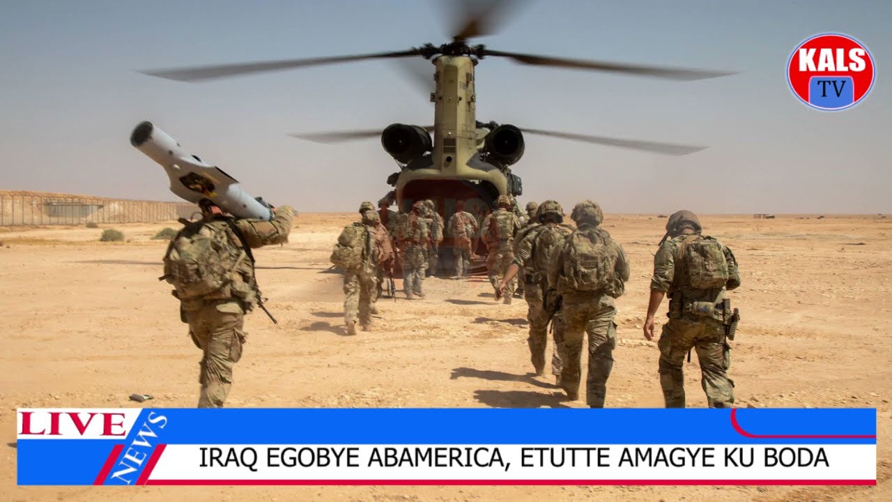IRAN: Iraq Egobye Abamerica, Etutte Amagye Ku Nsalo, Iran Ekubye Base E Kurdistan.