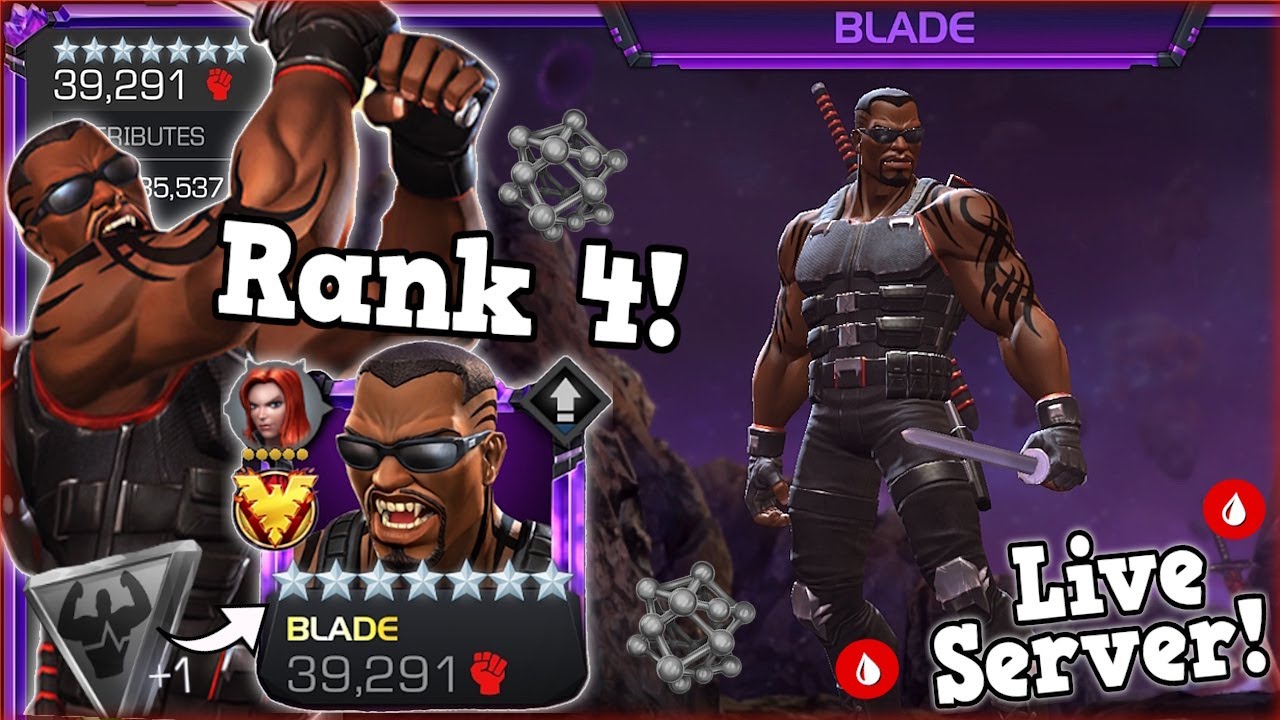 THE GOAT RETURNS! 7 STAR RANK 4 BLADE RANK UP & GAMEPLAY! LIVE SERVER! | Marvel Contest of Champions