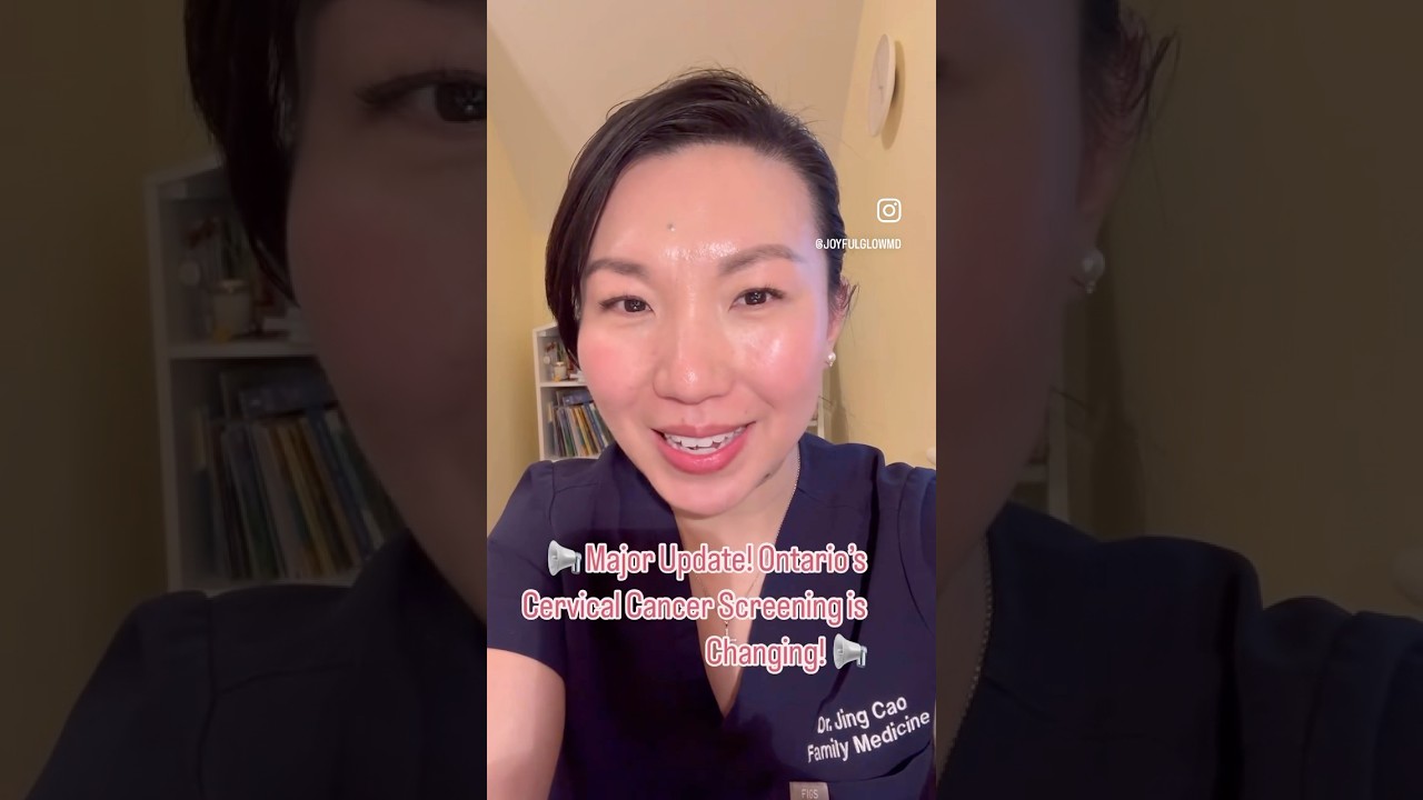 📢 FREE HPV TESTING in Ontario🇨🇦! New Cervical Cancer Screening Update! 💉🚨 #cervicalcancer