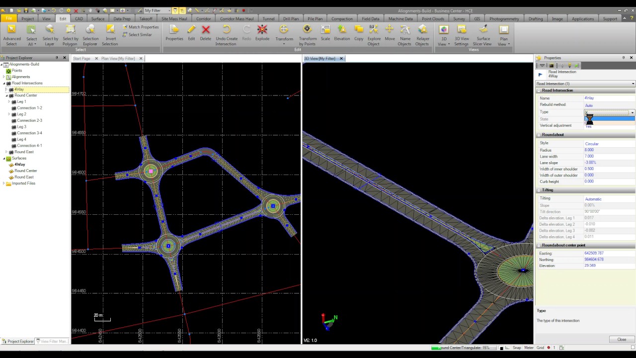 Creating Multiple Intersections