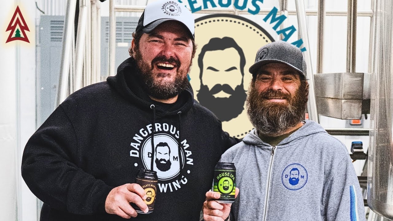 Dangerous Man Brewing | Interview with Jeremy & Rob | Peanut Butter Porter RETURNS | @thesotapod