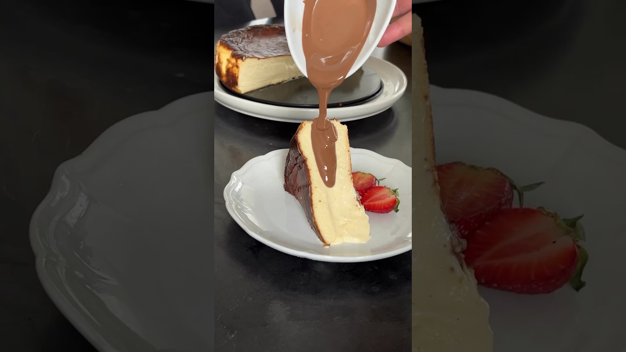 🤎San Sebastian Cheesecake #shorts